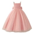 thumbnail image 2 of LYHaoo Child Girls Sleeveless Pageant Dress Party Festival Gown Dresses，Girls A Line Dresses Sizes 8-9 Years Pink, 2 of 7