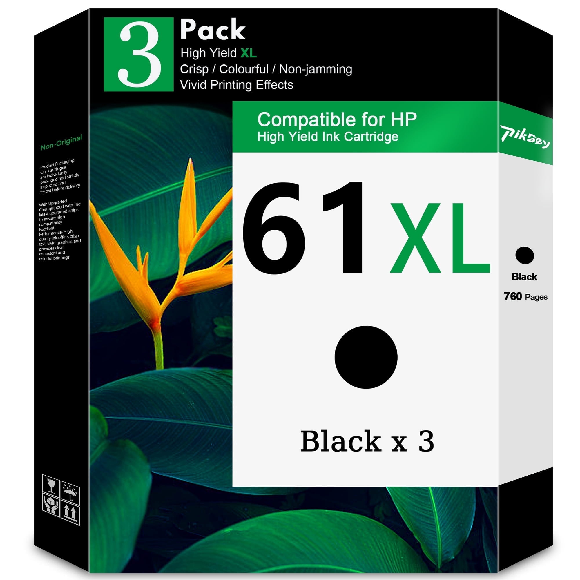 HP 62XL | Ink Cartridge | Black | C2P05AN - Walmart.com