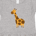 thumbnail image 4 of Inktastic Giraffe Jungle Zoo Animal Girls Toddler Dress, 4 of 5