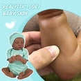 thumbnail image 3 of Muñeca Reborn Aori negra de 18 pulgadas con kit de alimentación para niños mayores de 3 años, 3 of 8