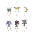 thumbnail image 3 of Cuadros Decorativos Colgante de carillón de viento con adornos de joyería para atrapar la luz de cristal DIY (mariposa) Ndcxsfigh Nuevos Originales, 3 of 8