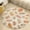 style-3, variant on Autumn Harvest Maple Leaves Thanksgiving Round Rugs -Washable Non-Slip Small Round Area Rug Throw Soft Circle Rugs for Bedroom, Modern Print Indoor Carpet for Entryway Sofa Living Room