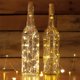 thumbnail image 4 of piezas - Cadena de luces LED para botellas, 2 m, 20 LED, impermeable, alambre de cobre flexible, decoración para Halloween, Navidad, fiestas, bodas, jardín, césped, blanco cálido [Clasificación energé, 4 of 5