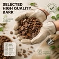 thumbnail image 4 of Tutuviw Orchid Bark Potting Mix Pine Bark Organic Orchid Bark for Plants Natural Pine Bark Wood Chips for Houseplant Mulch,Orchid Plants Root Development, Horticultural Mulch for Plants (0.1-0.3), 4 of 5