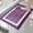 Purple, variant on sruoe Bathroom Rugs, Bath Mat for Bathroom Floor 1pcs, Bath Mats for Bathroom Floor Non Slip Non Skid, Rectangular Polyester Floor Mat for Bath Door Household, Gray