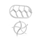 thumbnail image 1 of Yuarrent Juego de 2 uds de moldes para prensa de masa, molde para hornear rollos de pan, cortadores de pastelería de plástico Herramientas y accesorios para hornear No.1 Yuarrent HA040753-01, 1 of 1