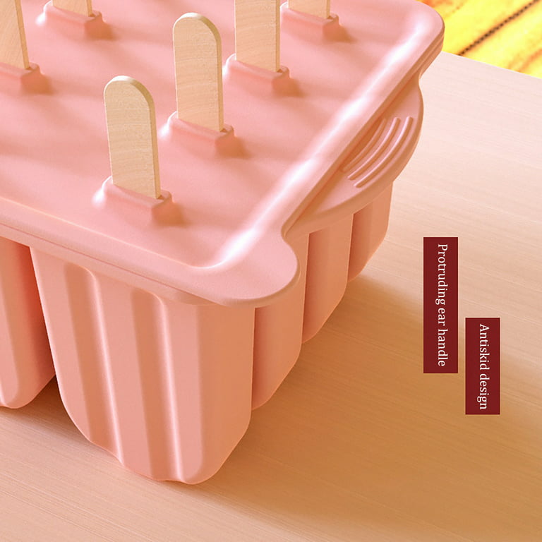 Popsicles Molds, MEETRUE 12 Pieces Silicone Popsicle Molds Easy-Release  Bpa-Free