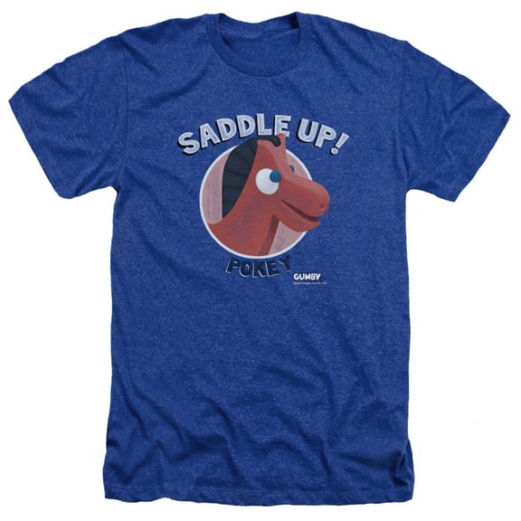 Gumby - Saddle Up - Heather Short Sleeve Shirt - X-Large