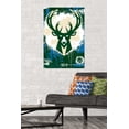 thumbnail image 3 of NBA Milwaukee Bucks - Maximalist Logo 23 Wall Poster, 22.375" x 34", 3 of 4