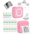 thumbnail image 1 of Sticker Printer Print Pods Mini Printer with Rolls Sticky Papers Portable Sticker Maker Machine Thermal Label Maker Thermanote Phone Labeller for Photos Pictures Notes Graphics B, 1 of 8