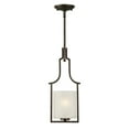 thumbnail image 2 of Forte Lighting 2701-01-32 1 Light 8" Wide Pillar Candle Mini Pendant - Bronze, 2 of 2