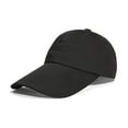 thumbnail image 2 of 4.3 inch Long Bill Dad Hat Men Women Plain Polo Twill Baseball Cap Unstructured Soft, 2 of 2