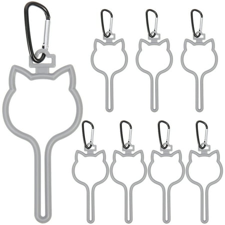 Pet Poo Bag Holder Toilet Tote Accessories Poop Waste Dispenser 8 Pcs