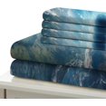 thumbnail image 5 of Starry Sky Galaxy Duvet Cover Soft Microfiber With Zipper Closure Bedding Set With Pillowcase Single 135*200 Cm, 5 of 5