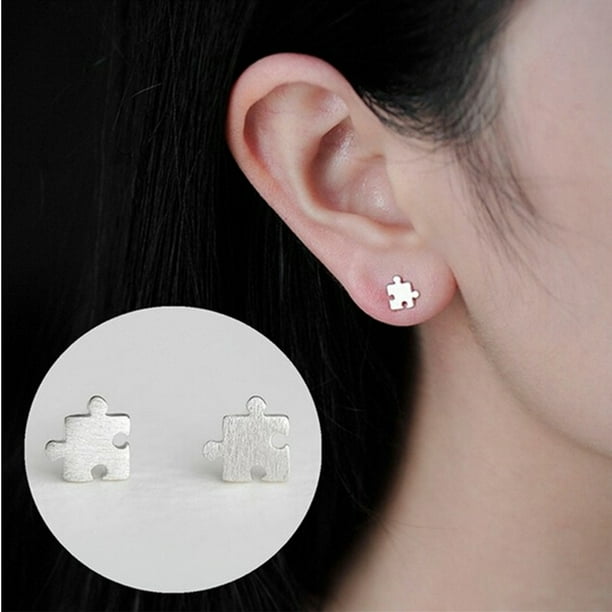 Jigsaw earrings shop