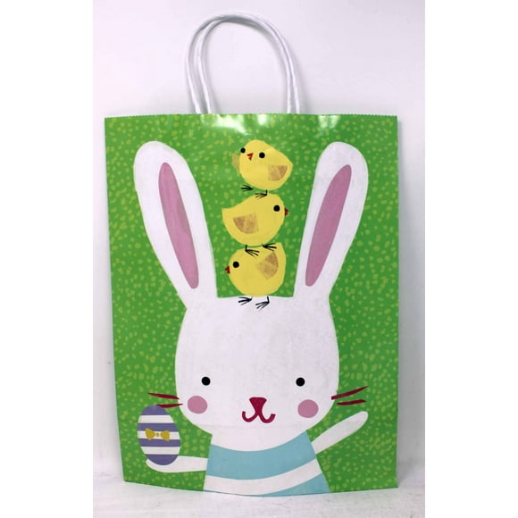American Greetings Sac Cadeau de Pâques Bunny & Chics 10x5x13 Pouces