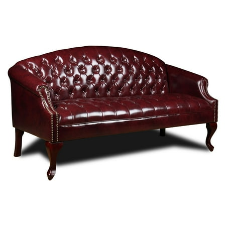 UPC 751118300031 product image for BOSS BR99803-BY Classic Traditional Button Tufted Sofa, Burgundy | upcitemdb.com