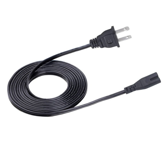 UL Listed 2 Prong Power Cord for JBL PartyBox Party Box 300 1000 100 200 Bluetooth Speaker Audio System Power Cord Replacement 8ft IEC C7 AC Cable