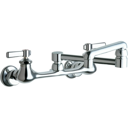 Chicago Faucets 540-Lddj13 Wall Mounted Utility Faucet - Chrome