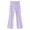 43Purple84, variant on XAOFW Lightweight Girls Back To School Flared Pants High Waist Fit Casual Wide Leg Trousers For Kids Breathable Sun Protective Pants Trendy Bottoms 5-6 Years