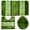 Green, variant on 3 Pc Bathmat Avanti Oversized