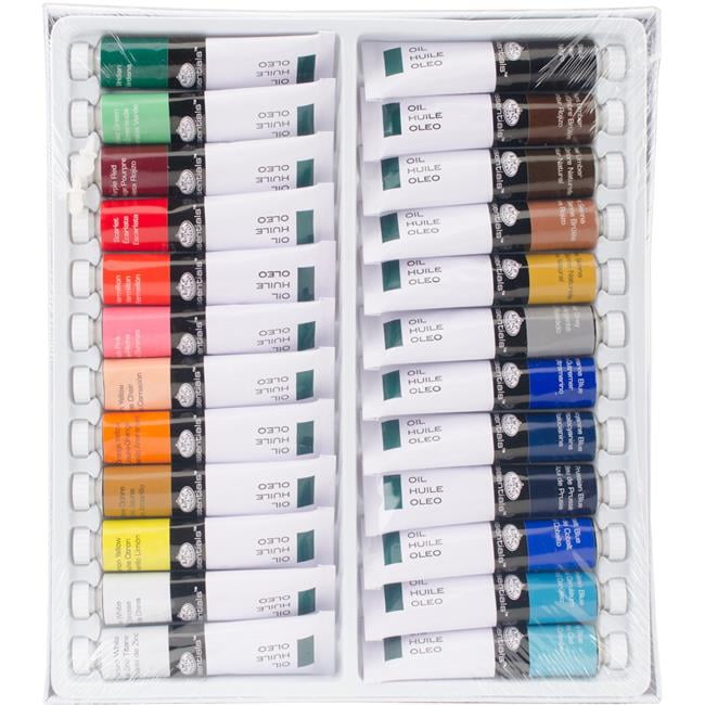 Oil Paints 21ml 24/Pkg-Assorted Colors