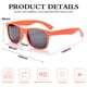 thumbnail image 3 of Gafas de sol QYVEWY Retro años 70 y 90 para adultos (20 pares) rojas, 3 of 6