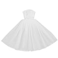 thumbnail image 1 of de Princesa con de Tubo de Moda para 1/6 Doll Party Accs White, 1 of 9