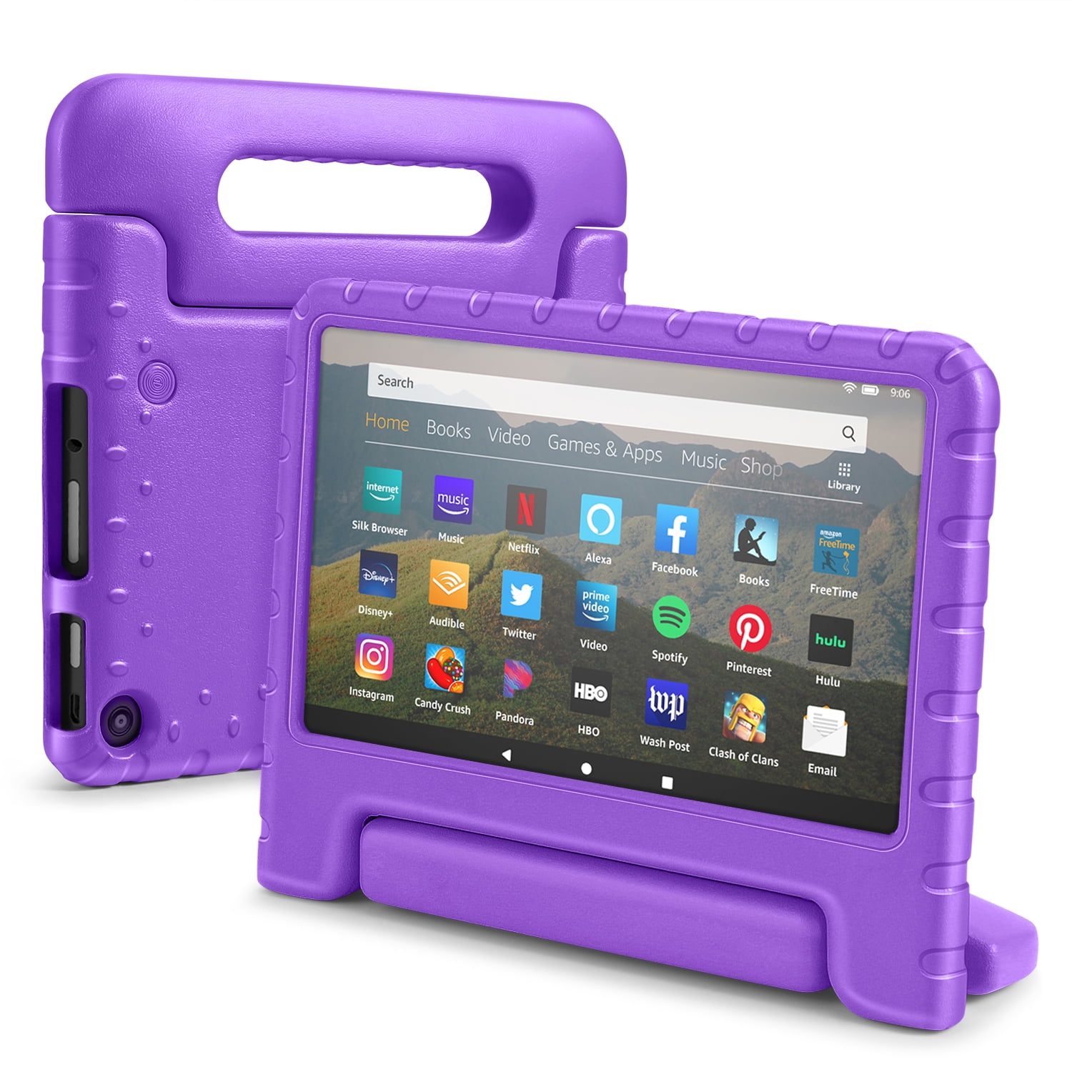 Shock Proof Case For All New Fire 7 Tablet 9th Gen 19 Release For Kid Friendly Child Proof Anti Slip Impact Drop Light Weight Convertible Handle Stand Cover Protective Case Purple Walmart Com Shock Proof Case For All New Fire 7 Tablet 9th Gen 19 Release For Kid Friendly Child Proof Anti Slip Impact Drop Light Weight Convertible Handle Stand Cover Protective Case Purple Walmart Com