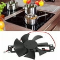 Induction Cooker Cooling Fan Professional Plastic Powered 18V