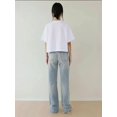 thumbnail image 4 of Oversized Crew Neck Cotton T-Shirt, 4 of 5