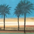 thumbnail image 3 of Pinto, Patricia 15x15 Black Modern Framed Museum Art Print Titled - Coastal Palms II, 3 of 5