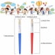 thumbnail image 2 of Juego de pinceles para niños, 4 piezas Kit de pinceles para niños Pinceles para pintar Cabeza plana Cepillo de acuarela con juego de cerdas de cerdo, para niños estudiantes principiantes A, 2 of 5