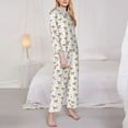 thumbnail image 3 of Kdxio Labrador Retriever Dog Women's Pajama Sets Long Sleeve Button Down Sleepwear Nightwear Soft Pjs Lounge Sets-XX-Large, 3 of 7