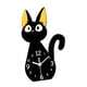thumbnail image 5 of Reloj de pared con diseño de gato, reloj de mesa, moderno reloj de escritorio decorativo para cocina, comedor interior, habitación infantil, regalo de, 5 of 9