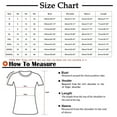 thumbnail image 2 of yunLCZ Womens Long Sleeve Shirts Memorial Day Women Loose And Casual Independence Day Print Round Neck Three Quarter Sleeve Stylish Blouse Spring Summer Outfits 3087, 2 of 4