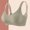 Green, variant on REORIAFEE Women Bras Wireless Plus Size Adjustable Straps No Underwire Push up Bralette Comfortable Padded Bras L-3XL