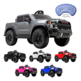 thumbnail image 1 of Carro Estilo Ford Lobo Camioneta Pick-up Electrico Montable para Niños Carrito de Control Remoto y Manejo Directo con Luces Estereo y Pedales Funcionales con Control Remoto (Gris), 1 of 7