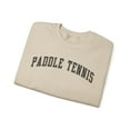 thumbnail image 3 of Paddle Tennis Sweatshirt Gifts Crew Neck Shirt Long Sleeve Unisex, 3 of 7