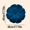 thumbnail image 5 of Round Shaped Flower Floor Pillow, Meditation Floor Pillow Velvet Petal Floor Cushions Large Pillows Seating Cute Decorative Cushion for Yoga Living Room (Dark Blue), 5 of 5
