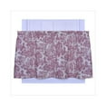 thumbnail image 1 of Victoria Parc Toile 68-Inch-by-30 Inch sur Mesure Niveaux Rideaux, Rouge, 1 of 1