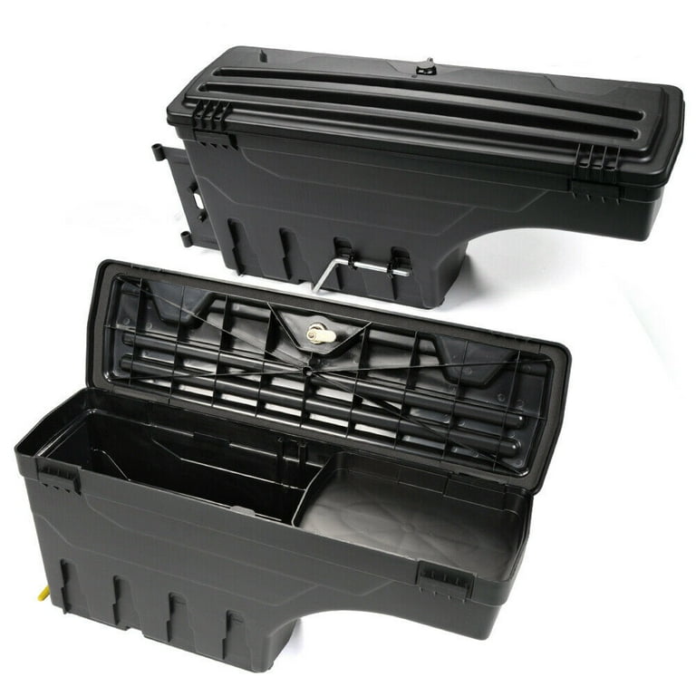 G-Plus Lockable Storage Boxes Case Truck Bed Tool Box Fit for 2015-2019  Ford F150 Truck Bed Toolbox