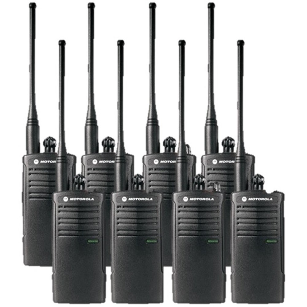 Motorola RDU4100 8 Pack Radio Bundle