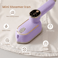 thumbnail image 3 of Small Hand Holding Ironing Machine Iron Machine Household Steam Portable Hanging Ironing Machine Steam Iron D US Plug,1* Iron Machine,Purple, 3 of 7