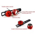 thumbnail image 4 of 2PCS Bike Bicycle Led Cycling Tail Rear Red Light Lamp Taillight Clamp Warning Tail Light, 4 of 5