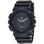 Casio Men's G-Shock Black Dial Watch - GA100-1A1