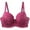 Red, variant on Maplenight Women's Plus Size Underwire Bra Comfort Full Coverage Lift Everyday Bras for Women