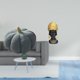 thumbnail image 2 of Almohadas de calabaza de Halloween de una mujer africana, estatua de mesa, adorno de peluche decorativo para sofá, escultura creativa para cama, dormi, 2 of 8