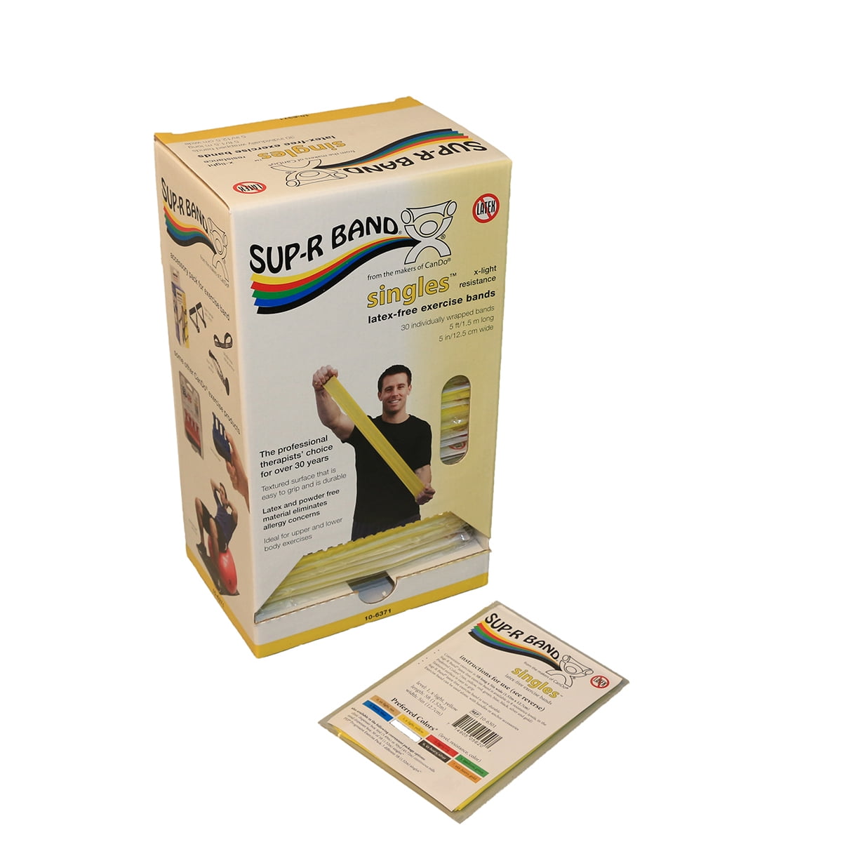 CanDo Sup-R Band Latex Free Exercise Band