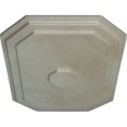 thumbnail image 3 of Ekena Millwork 25 1/4"W x 17 1/4"H x 1 3/4"P Felix Ceiling Medallion, Hand-Painted Flash Gold, 3 of 5